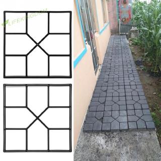 แม่พิมพ์คอนกรีต ทางเดินในสวน DIY