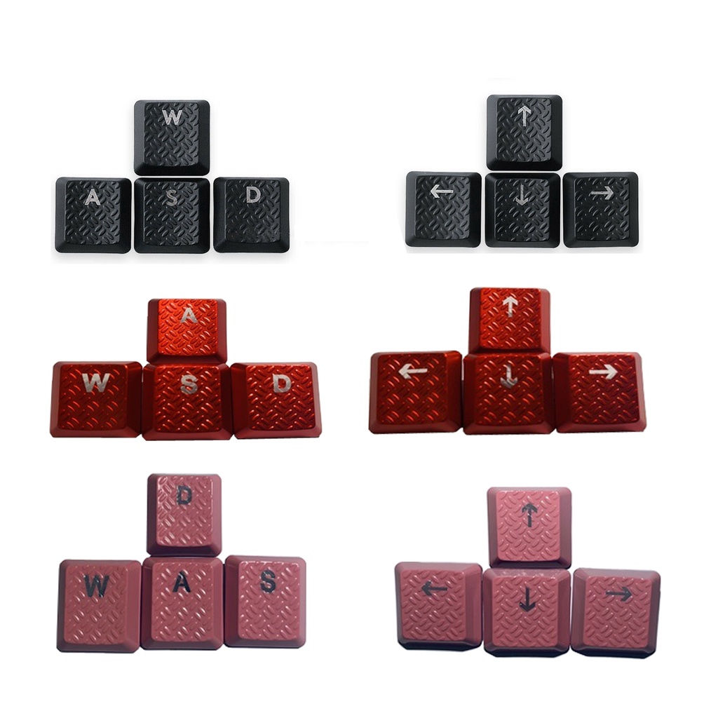  3 colors 8 pcs texture tactility backlit