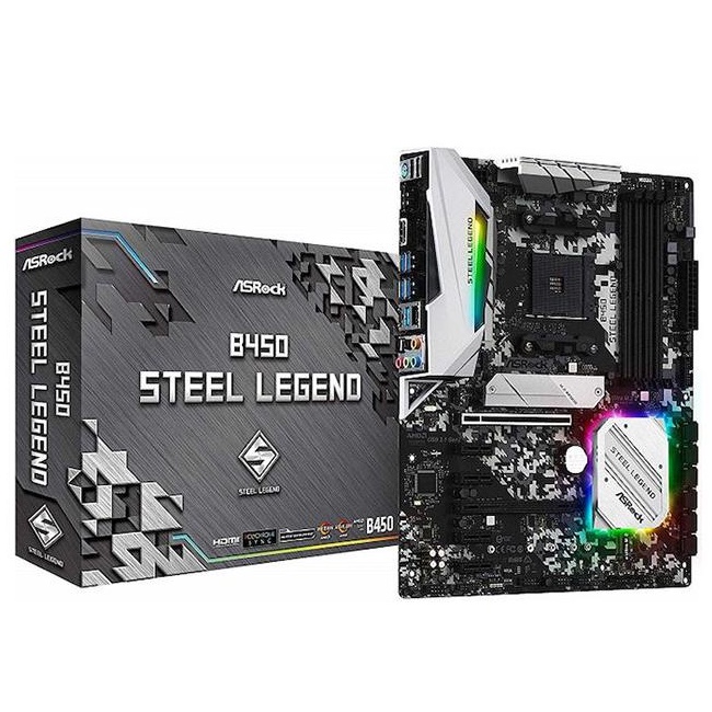 ASROCK B450-STEEL-LEGEND Model : B450-STEEL-LEGEND