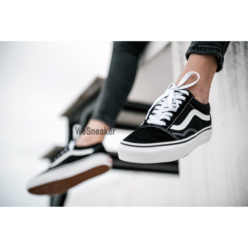 VANS Old Skool (Classic) - Black รองเท้า VANS การันตีของแท้ 100% VANS Authorized Dealer WeSneaker #8