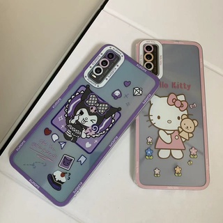 เคสโทรศัพท์มือถือแบบนิ่ม ใส ลายเฮลโล คิตตี้ สําหรับ Samsung A53 S22 PLUS S22 ultra A03 CORE Note 10 PLUS S21 S20 FE A73 5G Note 20 ultra J7 prime A21S M33 M53 A23 5G TM017Y