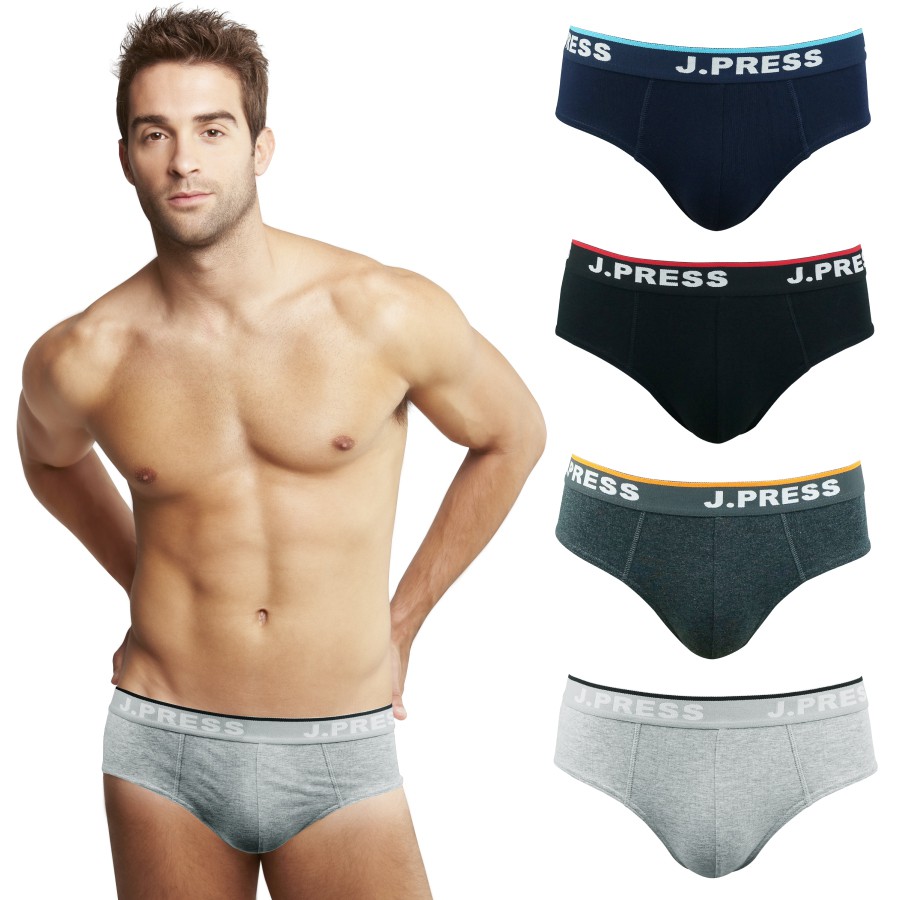 J.Press กางเกงในชาย เจเพรส รุ่น 8115 บรรจุ 1 ตัว/แพ็ค (มีให้เลือก 4 สี)