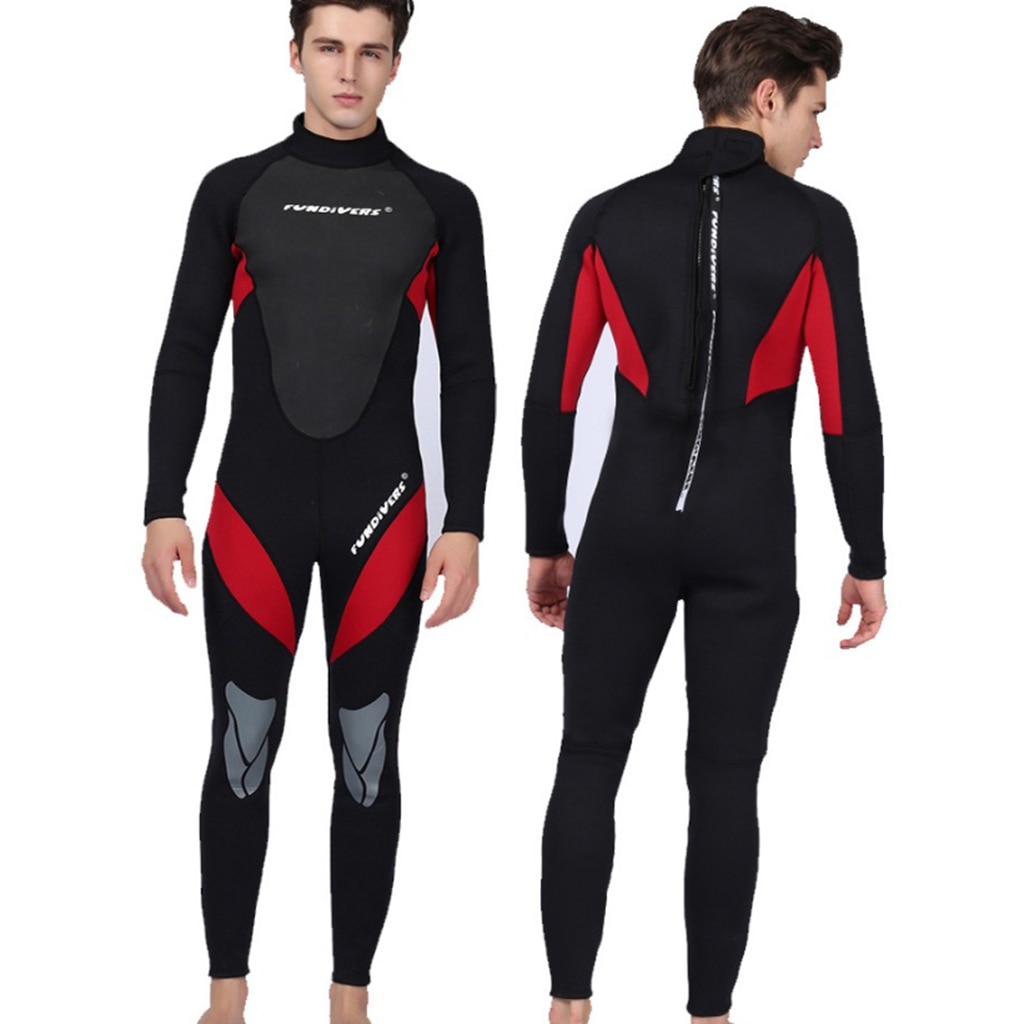 Premium 3mm Neoprene Wetsuit Men Scuba Diving Wetsuit Full Suit Long