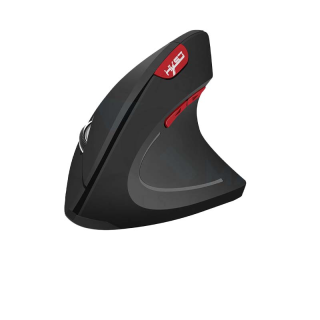 HXSJ T22 l T24 Ergonomic Vertical 2.4Ghz Wireless Mouse เม้าส์ไร้สายแนวตั้งเพื่อคนรักสุขภาพ #Qoomart