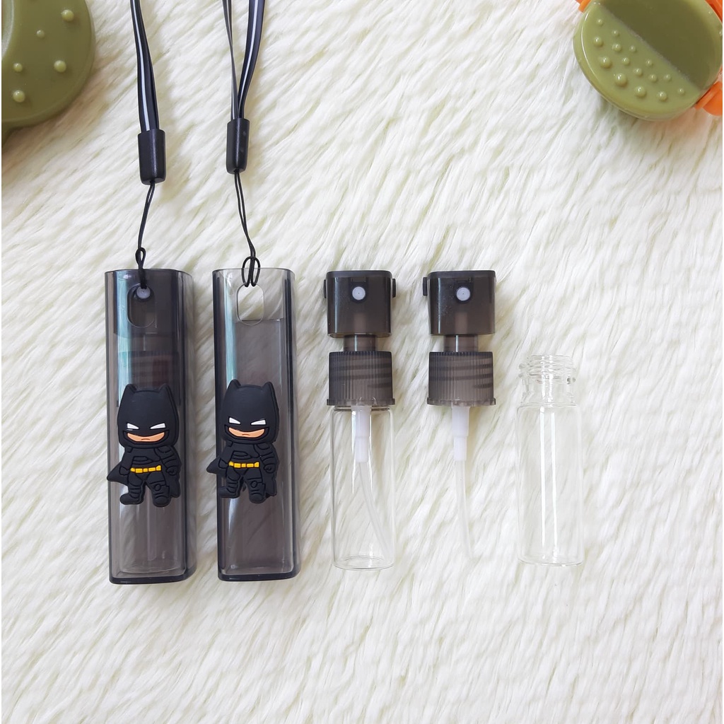 พร้อมส่งในไทย ขวดสเปรย์พกพา ทรงลิปสติก ขนาด 10 ML. พร้อมสายคล้องคอ ขวดสเปรย์แอลกอฮอล์