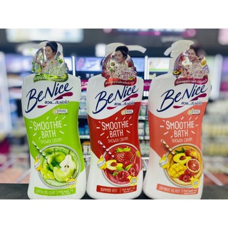 BENICE Smootie Bath (450 มล.) บีไนซ์ สมูทตี้ ครีมอาบน้ำ ขวดปั้ม มี 3 สูตร