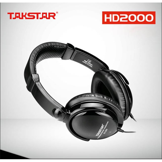 หูฟัง Takstar รุ่น HD-2000 แบบครอบเต็มใบ คุณภาพดี สำหรับซ้อมกลองไฟฟ้าและสตูดิโอ