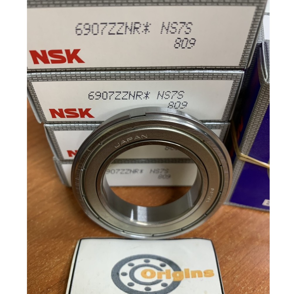 Mesin Fotocoopy 6907ZZNR NSK JAPAN 6907 ZZ NR MACHINE BEARING