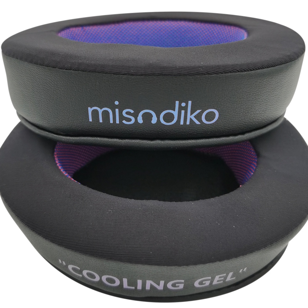 Misodiko แผ่นครอบหูฟัง แบบเปลี่ยน สําหรับหูฟัง Audio-Technica ATH- M50x M40x M30x MSR7 G1WL PDG1