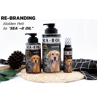 Golden Pet น้ำมันปลาแซลมอน (Salmon Oil) แท้ 100% ล็อตใหม่ SEA-II OIL มีทะเบียน