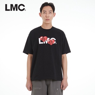 LMC กับหัวใจเดียวกันเสื้อยืดฤดูร้อนใหม่หลวมและป่าคู่คอกลมแนวโน้มแขนสั้น 9Il