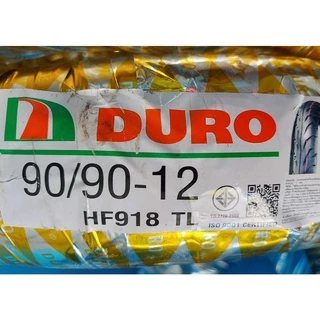 ยางเรเดียล ดูโร่ DURO HF918 TL ขอบ 10-12" ลายลูกศร 90/90-12 100/80-12 120/70-12 130/70-12 ยางนอกมอเตอร์ไซค์