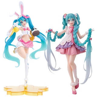 ใหม่ ฟิกเกอร์โมเดลตุ๊กตา Hatsune Miku Kawaii Virtual Singer Miku มังงะ Pvc ขนาด 20 ซม. 2022