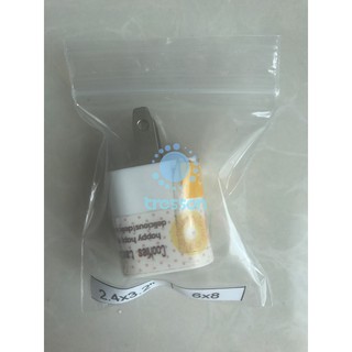 ถุงซิปล็อค ใส่ อุปกรณ์โทรศัพท์ ขนาด 2.4x3.2 นิ้ว (6x8 cm) pack 1320ใบ