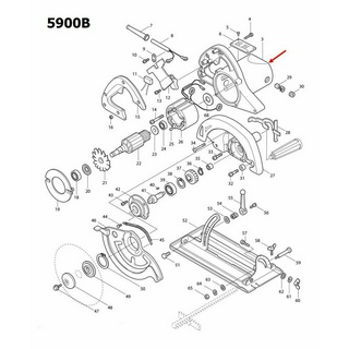 เสื้อฟิลคอยล์ เลื่อยวงเดือน Makita มากีต้า รุ่น 5900B