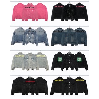 เสื้อยีนส์Balenciaga(สั่งตัด1:1รอของ20วัน)