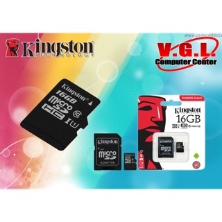 Micro SD KINGSTON 16GB Class 10