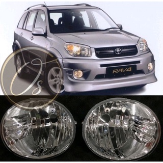 หลอดไฟตัดหมอก สีเหลืองอ่อน สําหรับ Toyota Rav4 rav 4 2004-2005