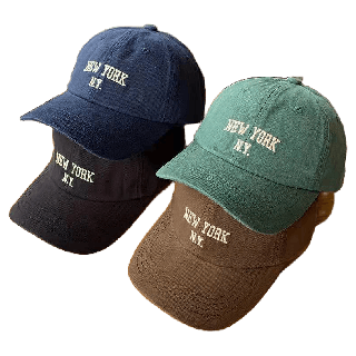 หมวกแก๊ปเบสบอล ปัก NEW YORK-NY (มี 7 สี) หมวกแก๊ป