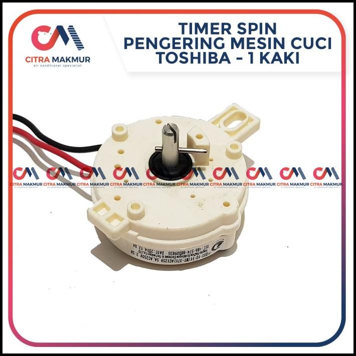 Mesin Toshiba Spin Dryer Timer เครื่องซักผ้า 1 Foot Bolt 2 สาย