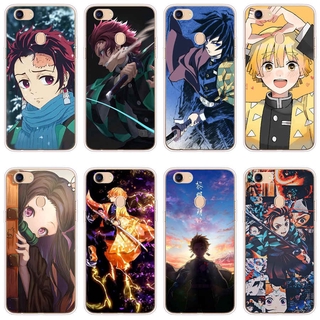 OPPO A39 A57 Reno 2 A12 A83 F5 F7 A73 เคส TPU นิ่ม ซิลิโคน กันกระแทก เคสโทรศัพท์ Demon Slayer