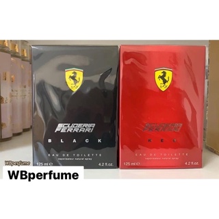 น้ำหอมแท้100% Ferrari black / red for Men EDT 125 ML.