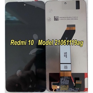 จอ+ทัชสกรีน  LCD Display redmi 10 4g 2021 model 21061119ag แถม  ฟิล์มกระจก+ชุดไขควง+กาว