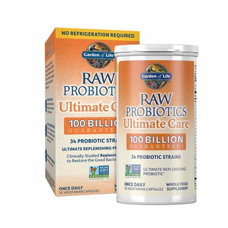 Garden of Life, RAW Probiotics Ultimate Care, 30 Vegetarian Capsules