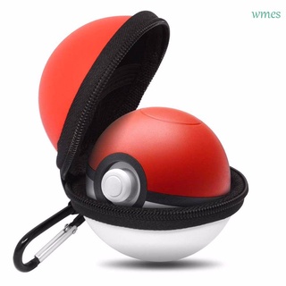 กระเป๋าเคสแข็ง มีซิป แบบพกพา หลากสี สําหรับ Nintend Pokeball