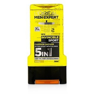 LOREAL Men Expert Shower Gel - Invincible Sport (For Body, Face &amp; Hair) Size: 300ml/10.1oz