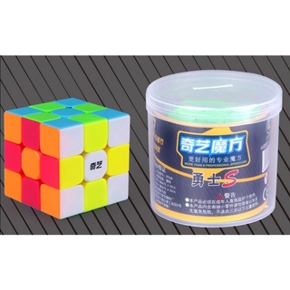 รูบิค Rubik 3x3  Qiyi Warrior S รุ่นกระปุก  ของแท้อย่างดี rubik 3x3