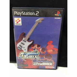 แผ่นแท้ [PS2] GuitarFreaks 3rd Mix &amp; DrumMania 2nd Mix (Japan) (SLPM-65011) Guitar Freaks 3 Drum Mania 2