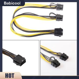 [B-cool]♣ การ์ดวิดีโอ 8Pin to กราฟิกการ์ด PCI-E คู่ 8Pin (6Pin + 2Pin) สายพาวเวอร์ซัพพลาย