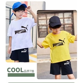 K2013+DD323 ชุดแฟขั่นเด็กๆ เสื้อแขนสั้น กางเกงขาสั้น ชุดเท่ๆ ใส่ได้ทั้งเด็กเล็กและเด็กโต