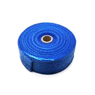 ผ้าพันท่อ ผ้ากันความร้อน Heat wrap *1mm BLUE สีน้ำเงิน