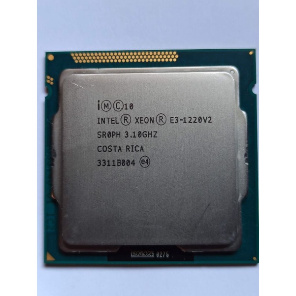 CPU E3-1220 V2 (มือสอง) ซ็อกเก็ต cpu 1155