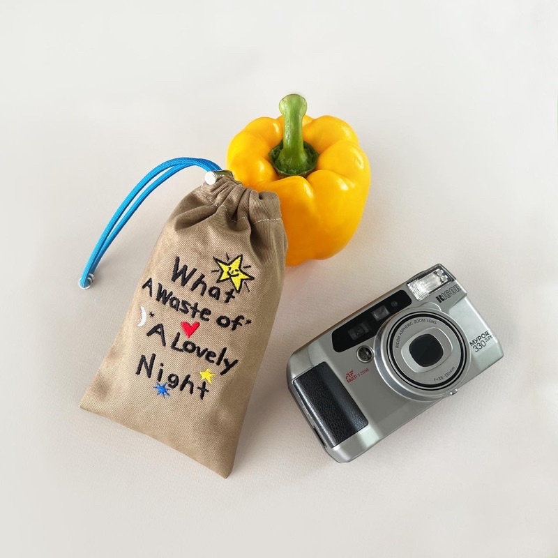 กระเป๋าทรงถุง | Camera Pouch by Besson🧸 รูปที่ 3