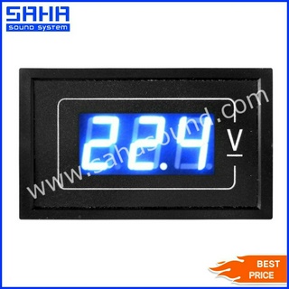 NTS DVM-5A ดิจิตอลแอมป์มิเตอร์ ดิจิตอลโวลท์มิเตอร์ 6-100V DC (สำหรับไฟ DC) sahasound - สหซาวด์
