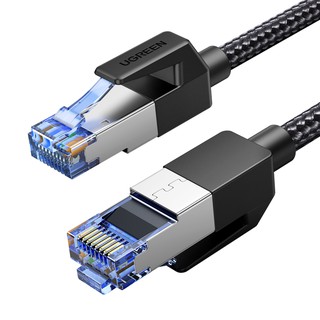 UGREEN Kabel Jaringan Lan Ethernet Cat8 Rj45 40 Gbps โมเดล Kepang 20 ม .