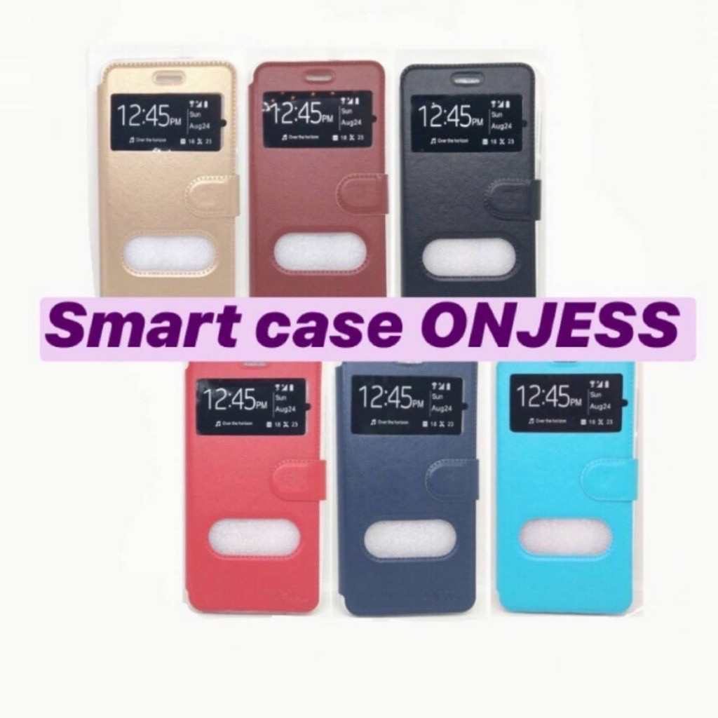 Samsung เคส เปิด-ปิด ฝาพับ Smart Case Onjess J2 J2prime  J4 J6 J7 J710 J7prime J7pro