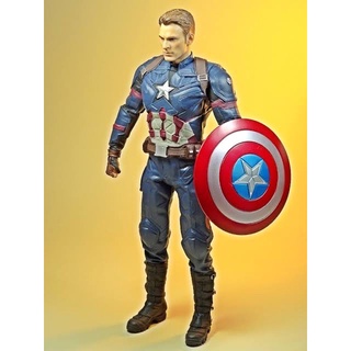 Captain America Empire Toys  Civil War 1/6 PVC Figure 30 cm