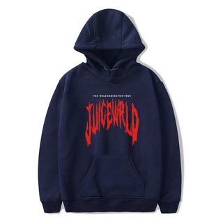 Bf เสื้อกันหนาว มีฮู้ด ผ้าฝ้าย ลาย Juice Wrld สไตล์ป๊อป สําหรับผู้ชาย 2021 JZ