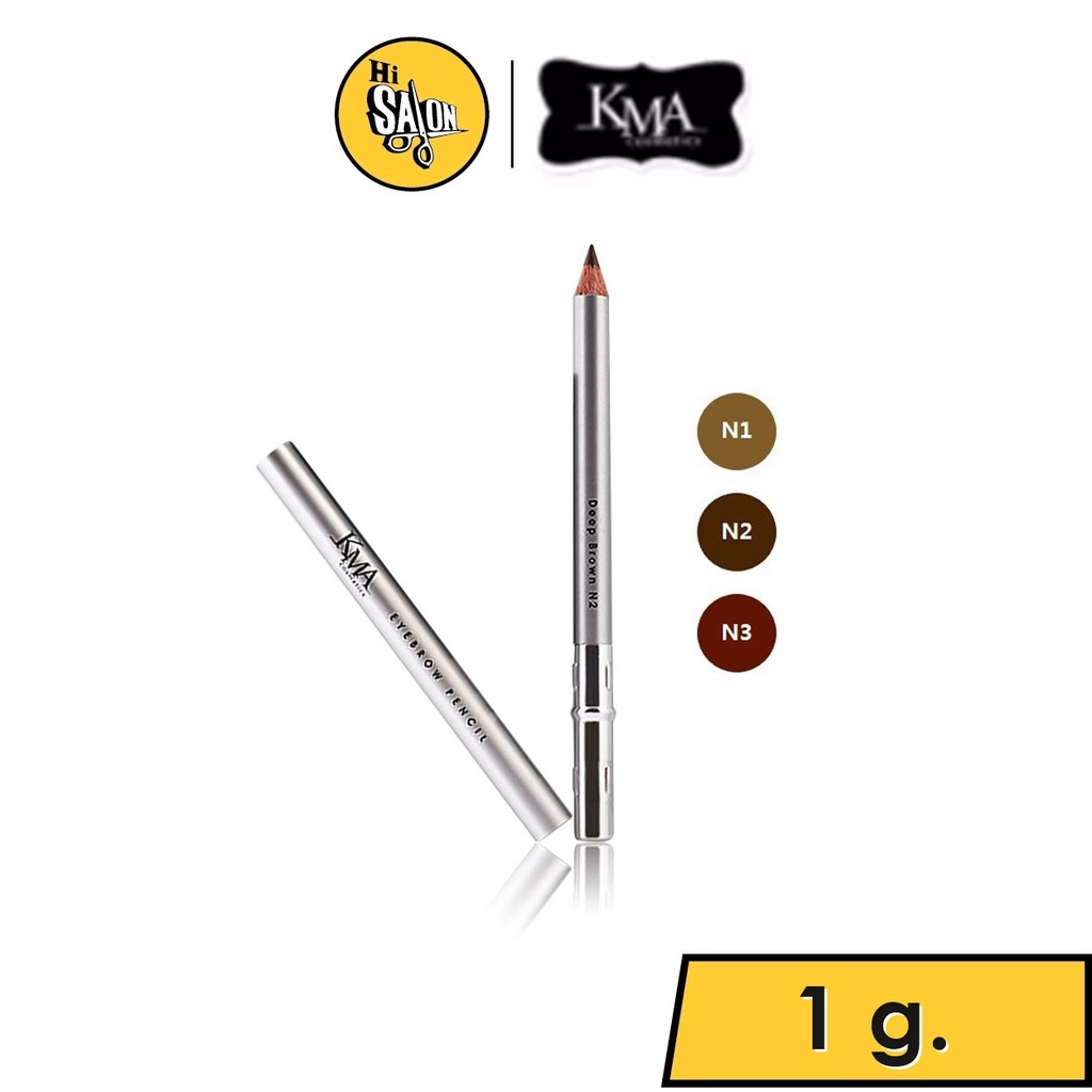 KMA Eyebrow Pencil เคเอ็มเอดินสอเขียนคิ้ว ดินสอเขียนคิ้ว  1g.