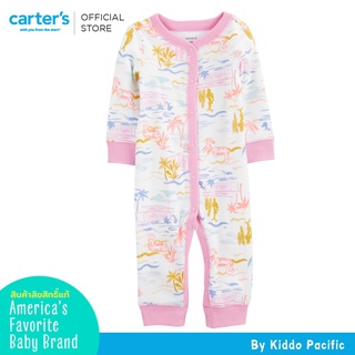 Carters Jumpsuit 1Pc Multi L8 คาร์เตอร์เสื้อผ้าชุดจั๊มสูทมีลาย