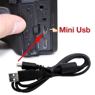 สาย Mini usb cable for Canon สายยูเอสบีกล้อง คุณภาพดี high quality 5D 6D 7D 80D 500D 550D 600D 700D 750D 1300D more📷