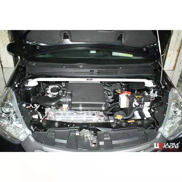 Perodua Myvi M600 Lagi Best 2011 Front Strut Tower Brace + ด้านหลัง Anti-roll Sway Bar (Ultra Racing