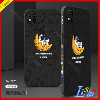 เคส Redmi 9C เคส Redmi 10C 10A Redmi Note 11 Redmi Note 11 PRO 9A 9T 9 8 8A Note 10 PRO Note 9 PRO 9S Note 8 PRO Note 7 เคสโทรศัพท์มือถือ ลายนักบินอวกาศ nasa สําหรับ DY