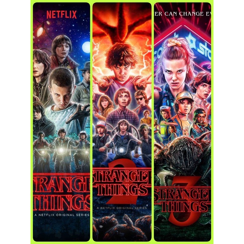 โปสเตอร์ Stranger Things ขนาด 11.5 X 16.5 นิ้ว (A3)