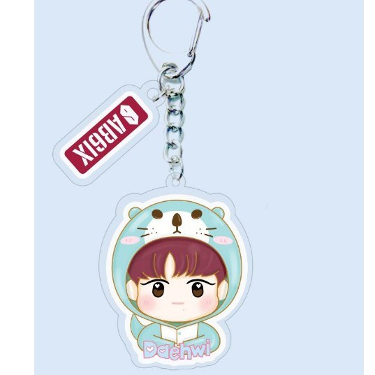 ร้านไทย ส่งฟรี AB6IX : Keychain + PIN Lightstickพวงกุญแจ Daehwiมีเก็บเงินปลายทาง