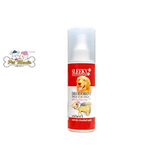 SLEEKY Deodorant spray สเปรย์กำจัดกลิ่นตัวสุนัข 200 CC.
